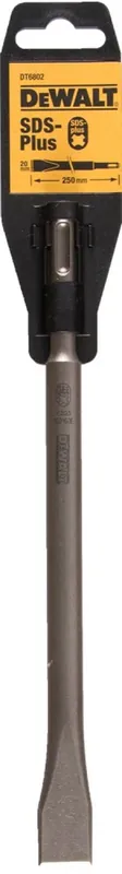 DeWALT DT6802 Ciseau plat SDS-plus - 20 x 250 mm
