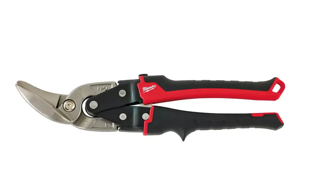 Milwaukee 48224512 Cisaille à tôle - 260 mm - Coupe à gauche - Courbée