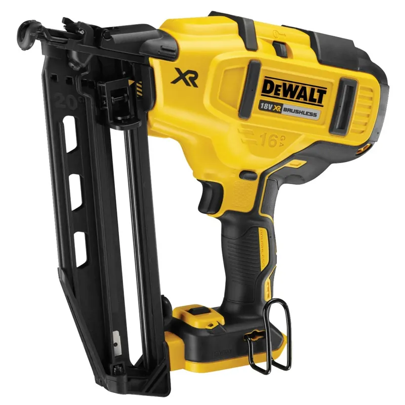 DeWALT DCN660N Cloueuse de finition sans fil 18V Li-Ion (machine seule) - moteur brushless - 16 Gauge - 32-63 mm