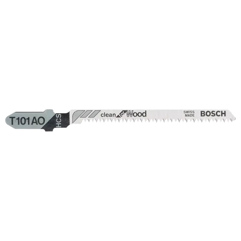 Bosch 2608630031 - Lame de scie sauteuse T101 AO Clean for Wood 5x