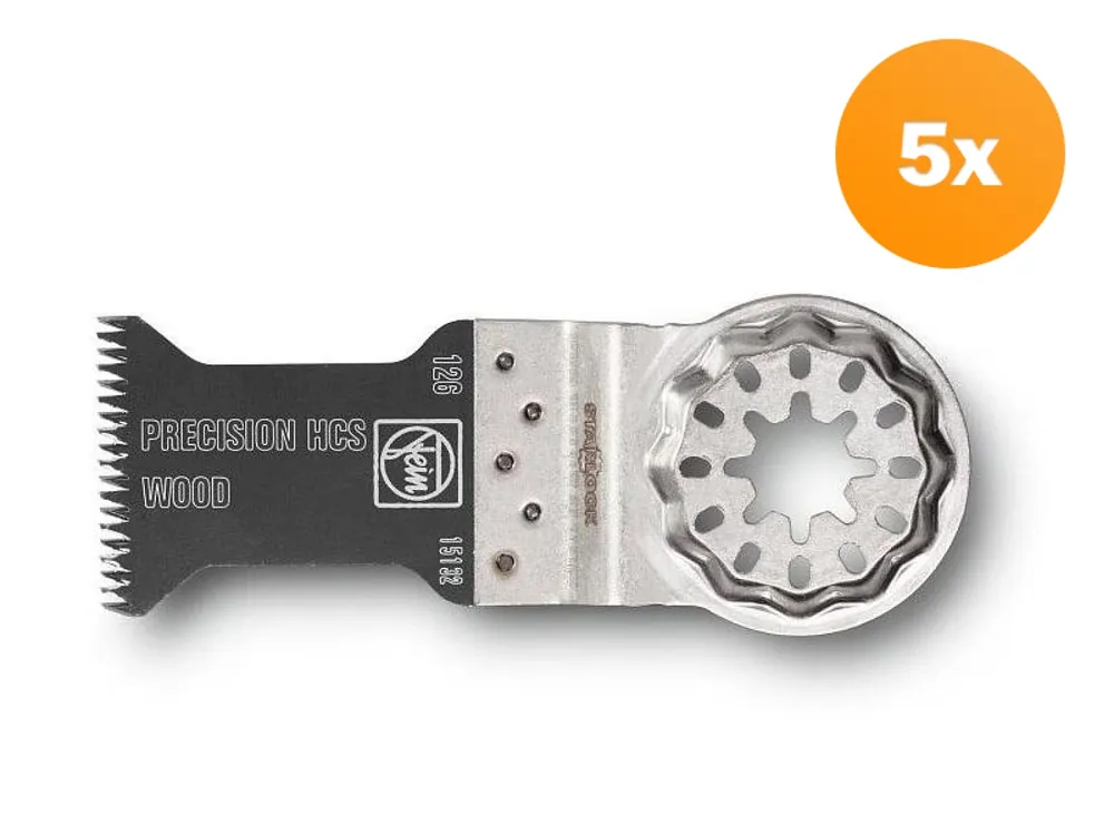 Fein 63502126230 Lames de scie universelle – 5 pcs - E-Cut - SL - 50 x 35 mm (126)