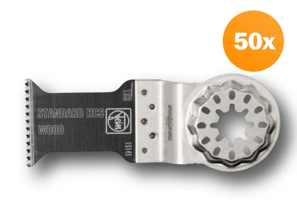 Fein 63502133250 Lame de scie E-Cut (50pcs) - SL - 50 x 35 mm (133)