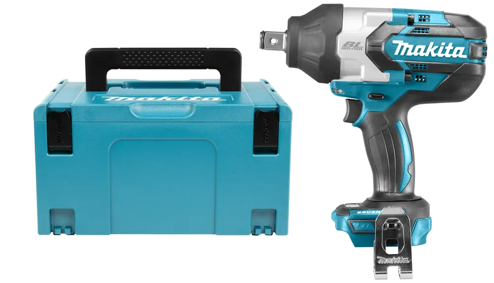 Boulonneuse à chocs sans-fil Makita DTW1001ZJ - 18V Li-ion - MAKPAC - 1700 Nm - 3/4" - Brushless - Machine seule