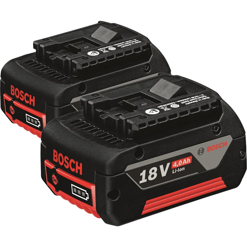Bosch 1600Z00042 - Set de batteries (2pcs) Li-Ion 18V - 4.0Ah