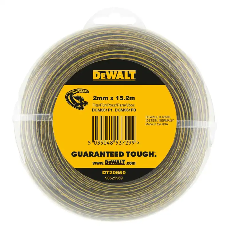 DeWalt DT20650 Bobine de fil pour coupe bordures - 2mm - 15.2m