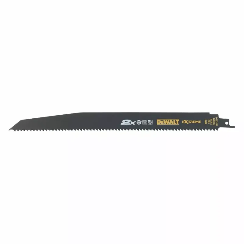DeWALT DT2314L-QZ Lame de scie alternative - 305 x 4,2 mm - Bois avec clous (5 pièces)