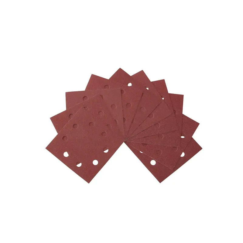 DeWALT DT3024-QZ Feuille abrasive plate - K180 - 115 x 115 mm (10 pièces)
