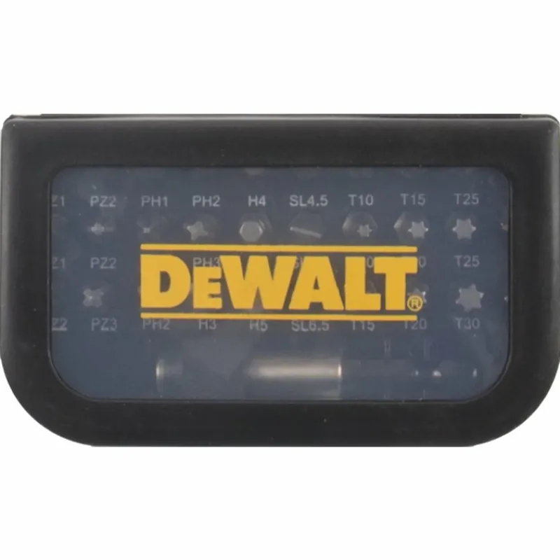DeWALT DT7944-QZ Jeu de 31 embouts en cassette