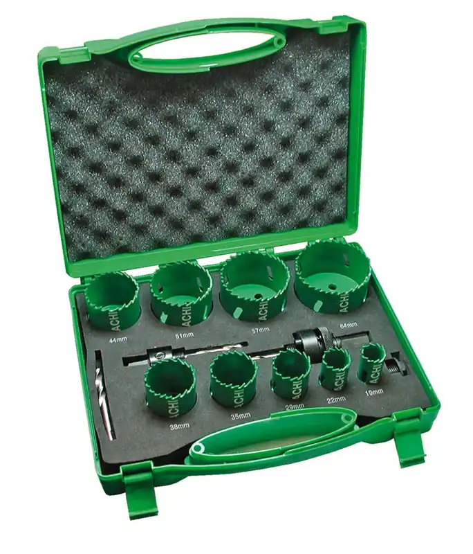 HiKOKI 752173 Cassette de scies trépans - bimétal mécanicien - (Jeu de 13pcs)