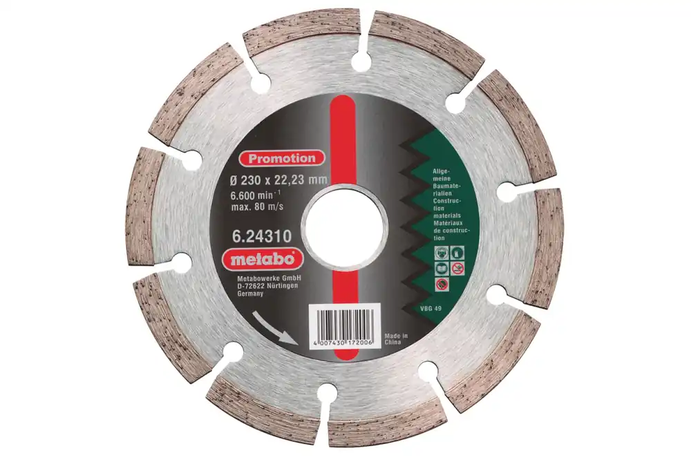 Metabo 624310000 DIA-DSS Disque diamantée - 230mm