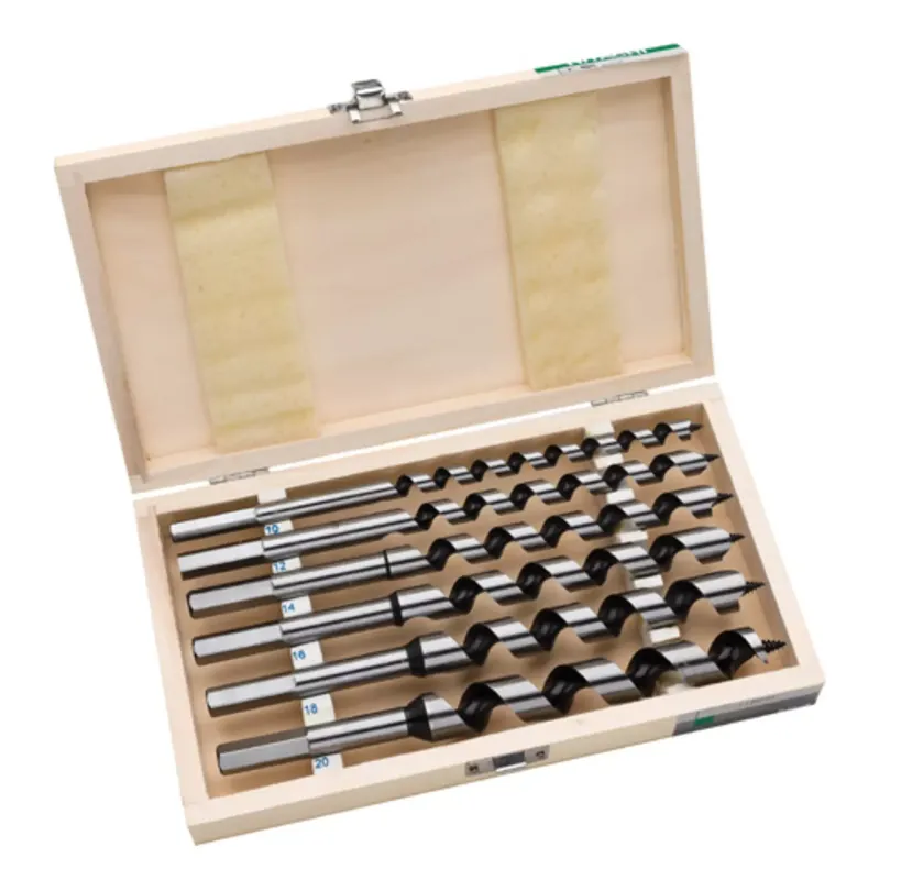 HiKOKI 781991 - Cassette de mèches torses à bois (6pcs) - (6/8/10/12/14/16 x 230mm)