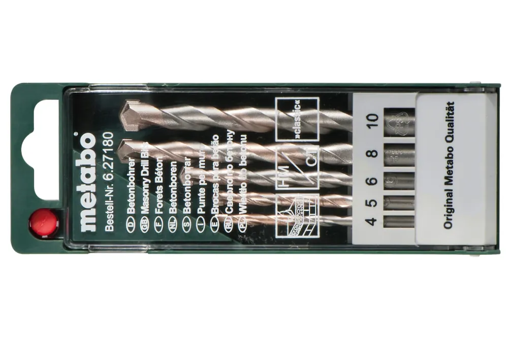 METABO 627180000 Forage en béton 5-par partie Ensemble de cassette