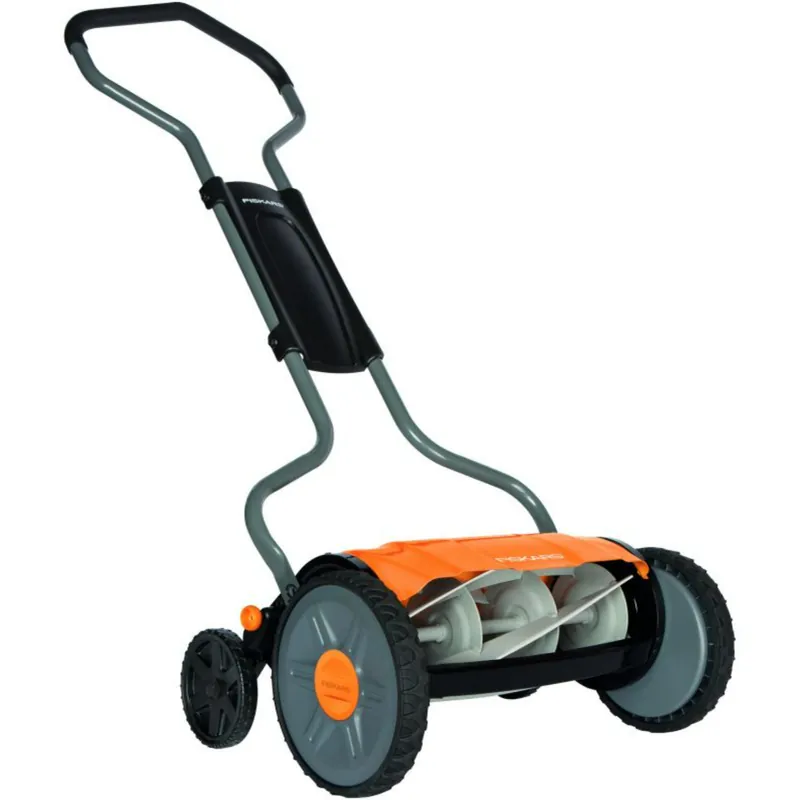 Fiskars - Tondeuse à gazon manuelle - Tondeuse à cylindre avec système de coupe sans frottement des lames - 43 cm - StaySharp Plus - - 1015649