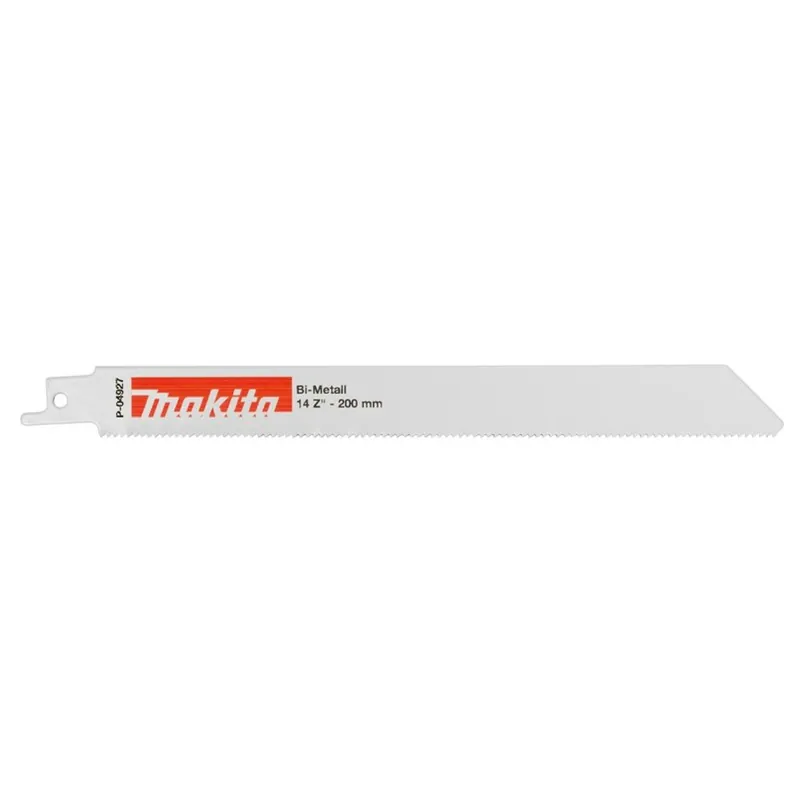 Makita P -04927 Lame de scie sabre - 180 x 1,8 mm - acier inoxydable / métal (5 pcs)