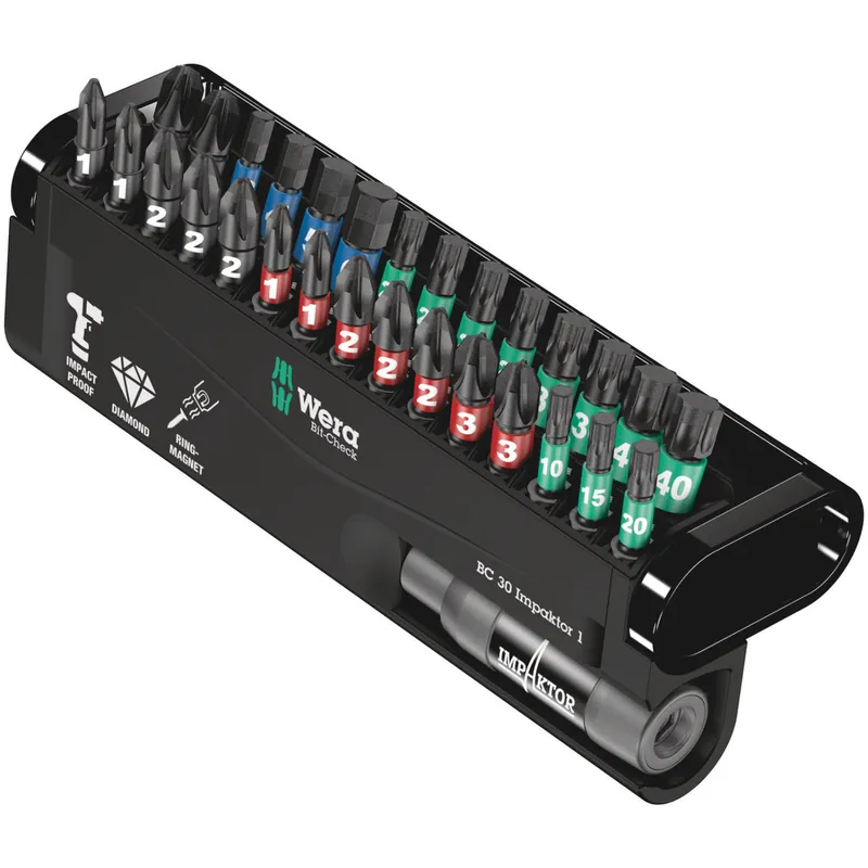 Wera Bit-Check 30 Impaktor 1 - (Jeu de 30pcs)