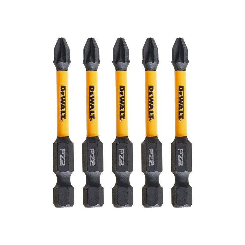 DeWALT DT7391T-QZ Embouts de vissage Extreme Impact Torsion - PZ2 - 50 mm (5 pièces)
