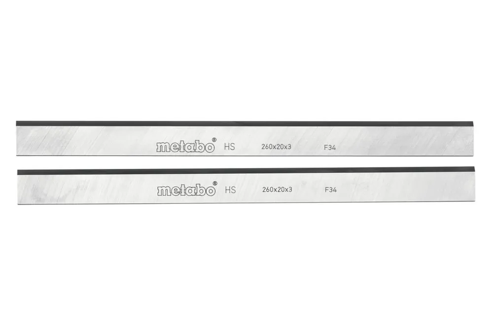 Metabo 0911030721 Lames de raboteuse pour HC 260 C / HC 260 M / HC 260 K (2 pièces)