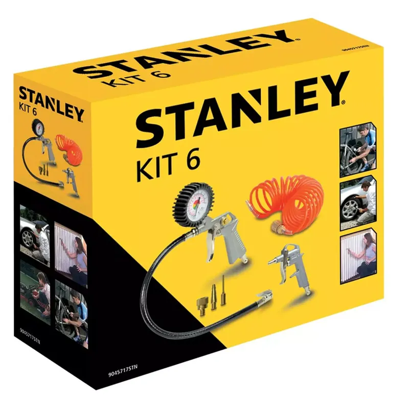 Stanley 9045717STN Kit de gonflage 6 pièces
