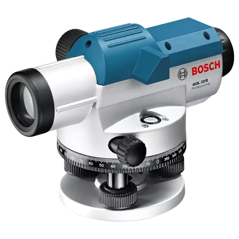 Bosch GOL 32 D Appareil optique de mesure du niveau d‘humidité avec facteur d‘agrandissement - 120 mm - dans un coffret