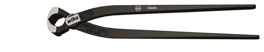 Wiha 26773 Tenailles russes Classic sans poignées isolées - 220 mm
