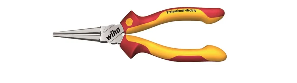 Wiha 26735 Pince ronde longue Professional electric - 160 mm