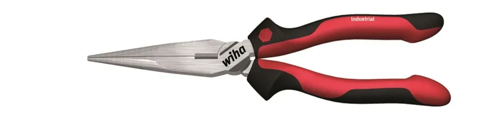 Wiha 32322 Pince demi-ronde Industrial - avec taillant forme droite - 160 mm