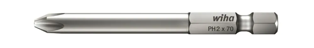 Wiha 05800 Embout Professional Phillips - 1/4" - PH2 x 110 mm