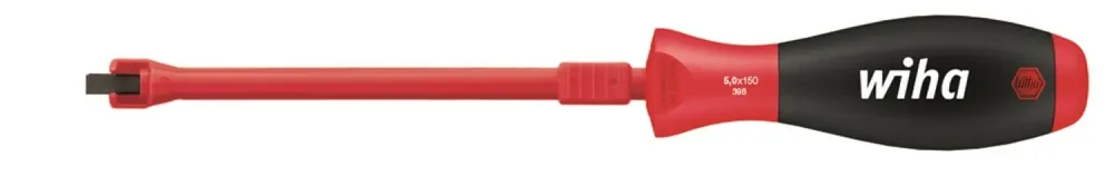 Wiha 32868 Tournevis SoftFinish Fente avec manchon de serrage - 3,0 mm x 100 mm