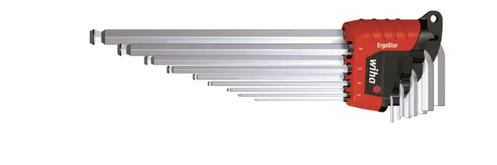 Wiha 37351 - Set de clés mâles dans support ErgoStar - 1,5-10mm