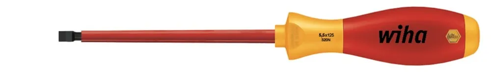 Wiha 00821 Tournevis SoftFinish electric Fente - 3,0 mm x 100 mm