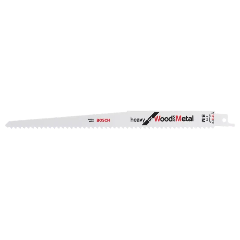 Bosch 2608656261 - Lame de Scie Sabre S 1111 DF Heavy for Wood and Metal 5x