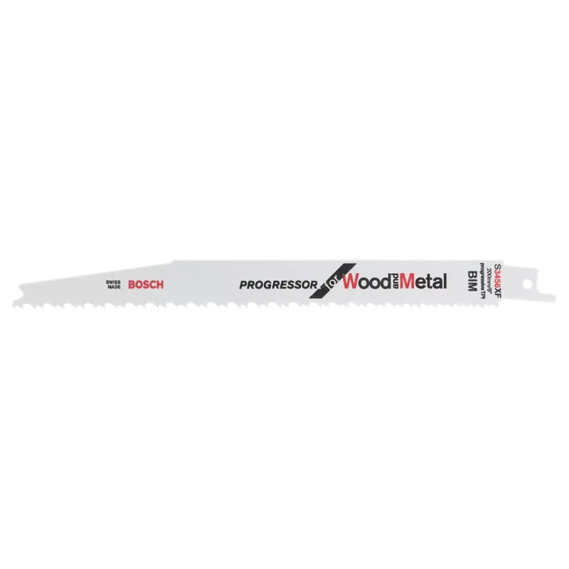 Bosch 2608654405 - Lame de Scie Sabre S 3456 XF Progressor for Wood and Metal 2x
