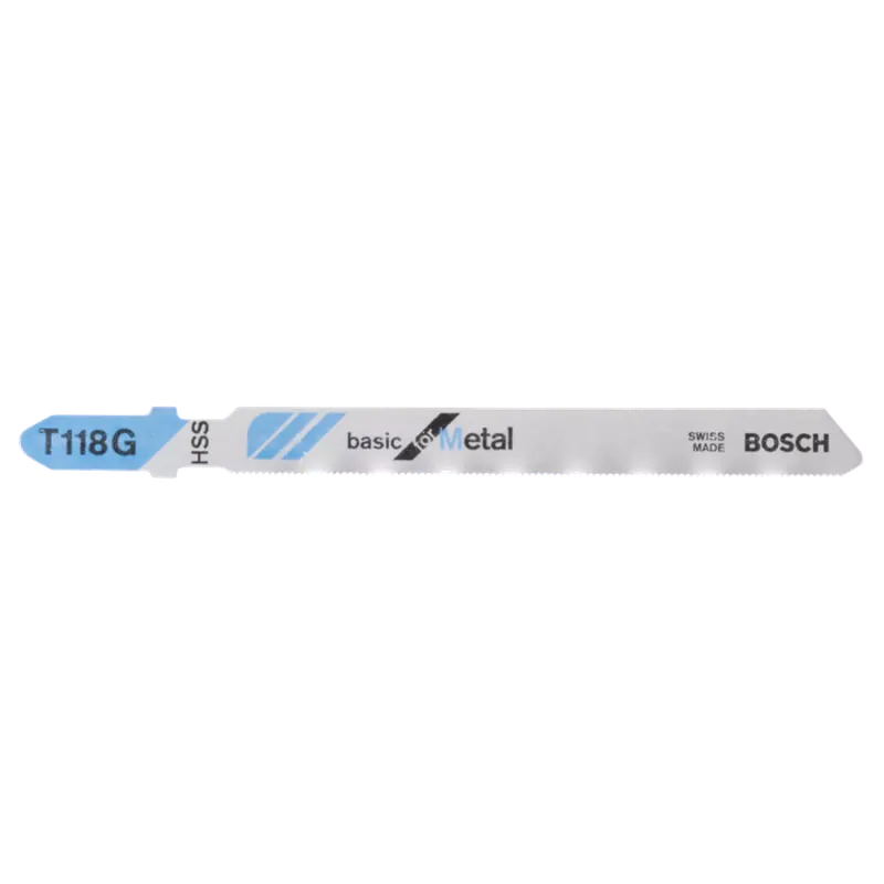 Bosch 2608631012 - Lame de scie sauteuse T118 G Basic for Metal 5x