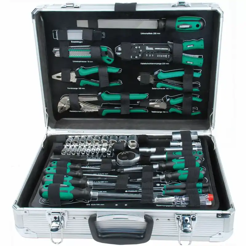 Brüder Mannesmann 29075 Coffret d‘outils - 108 pièces
