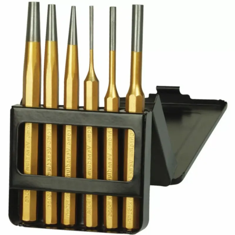 Brüder Mannesmann 65410 Set de 6 ciseaux à percussion et à plume