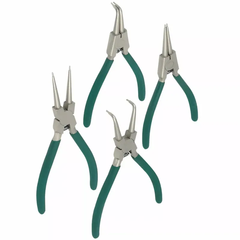 Brüder Mannesmann 10471 Jeu de pinces à circlips 4 pièces