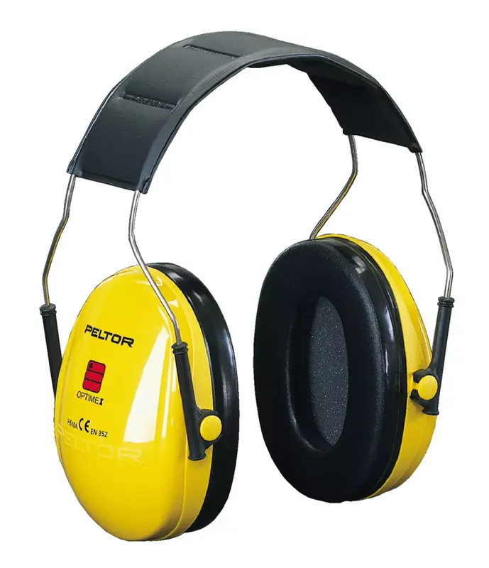 3M Coquilles antibruit PELTOR Optime I - 27 dB - jaune - serre-tête - H510A-401-GU