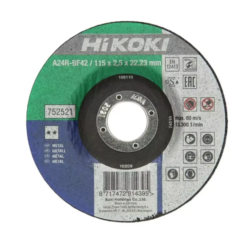 HiKOKI 752525 Disque de coupe pour métal - 230 x 3 mm