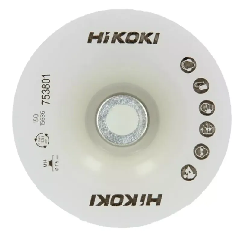 HiKOKI 753802 Plateau de support - de dureté moyenne - 125 mm