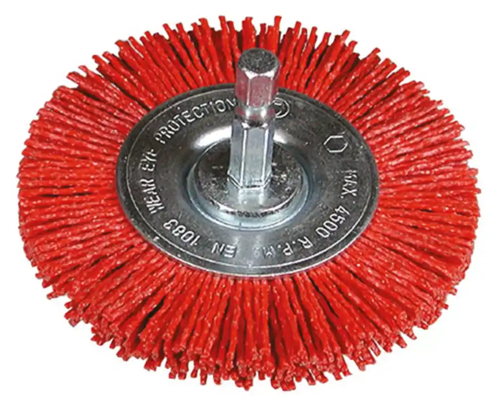 HiKOKI 751329 Brosse circulaire - 75 - avec queue 1/4" nylon fin