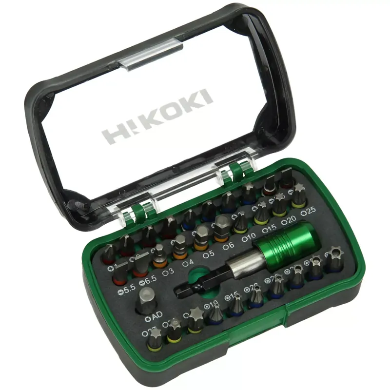 HiKOKI 750363 Set d‘embouts - (Jeu de 32pcs)