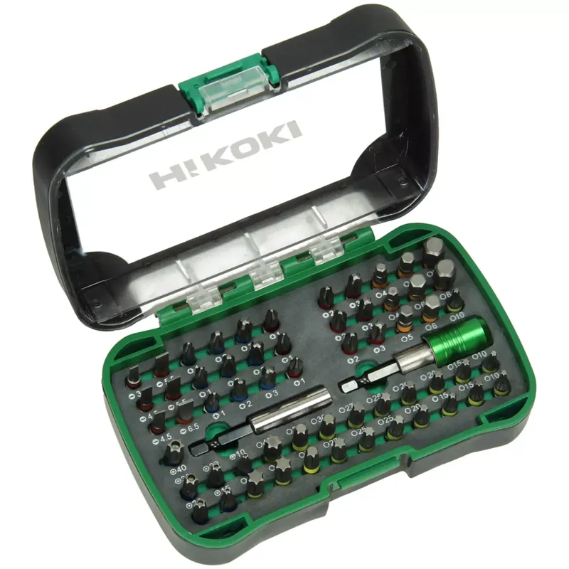 HiKOKI 750364 Set d‘embouts (Jeu de 60pcs)