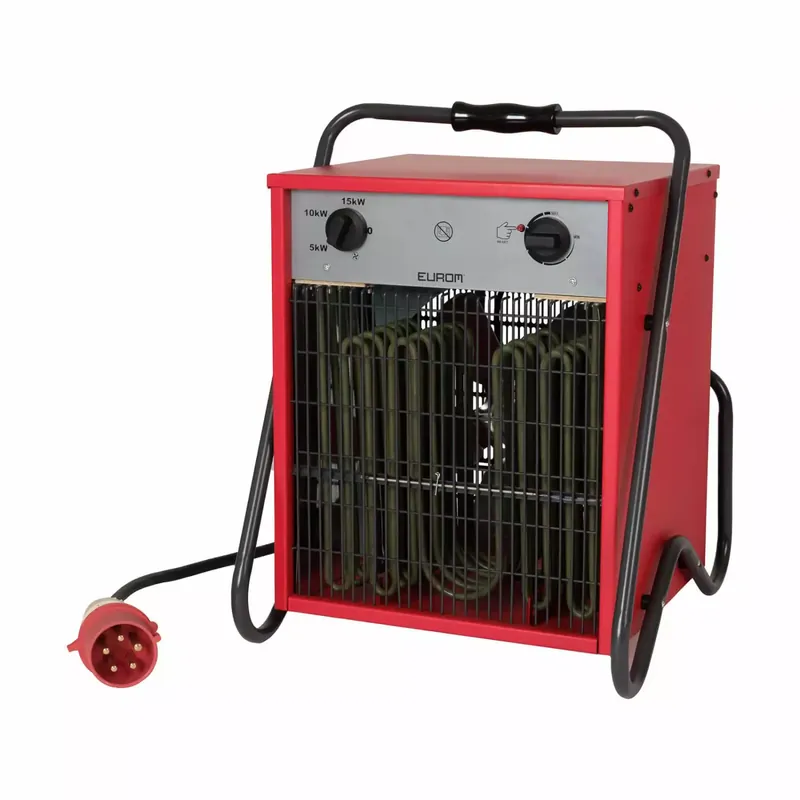EUROM EK 15002 - Chauffage d’appoint électrique - 15000W - 400V - avec câble alimentation