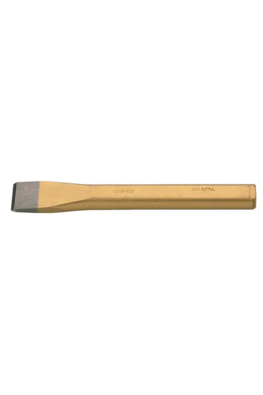 Bahco 3740-150 - Burin avec corps plat ovale et finition verni cuivré