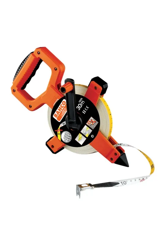 Bahco LTS-50 - Mètres rubans longs avec revêtement nylon et boîtier ouvert