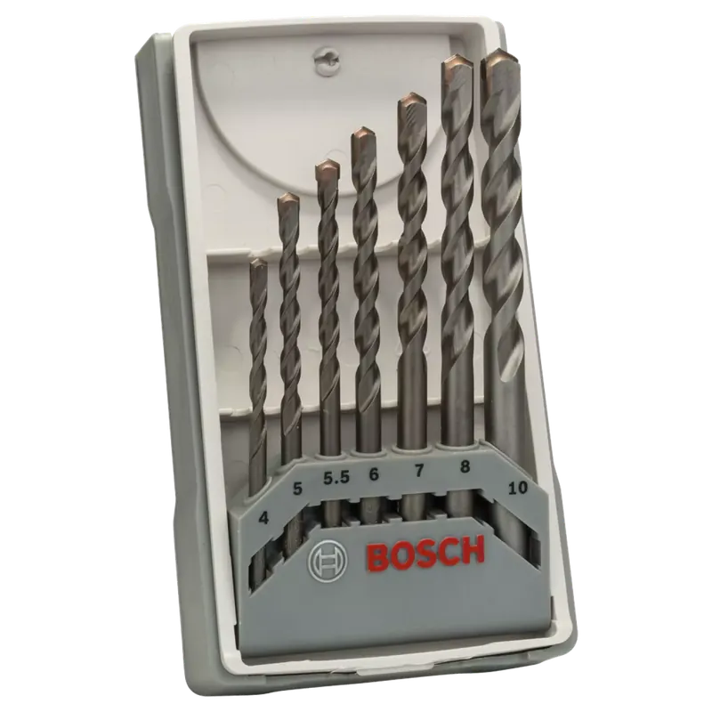 Bosch 2607017083 - Set 7 pièces foret à béton CYL-3, 4; 5; 5,5; 6; 7; 8; 10 mm