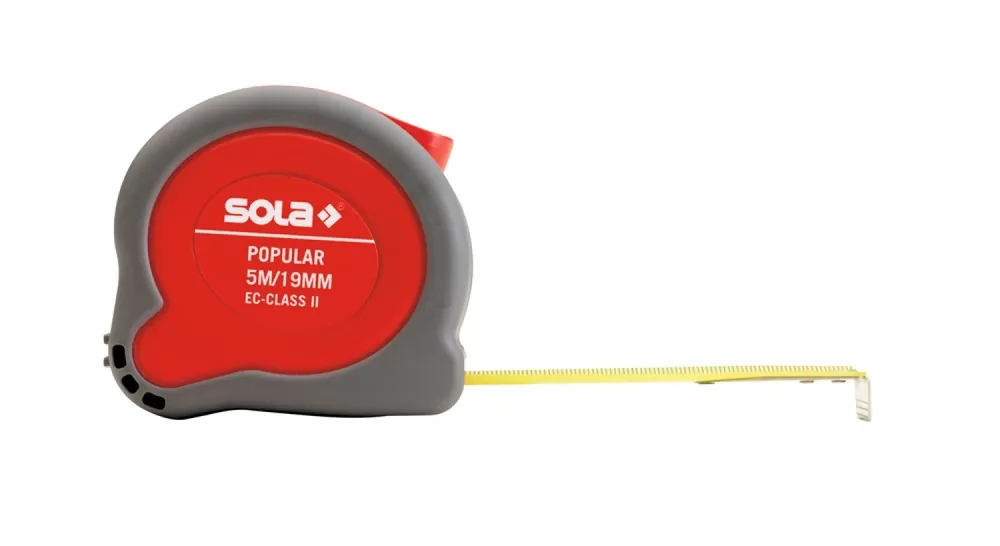 Sola Popular PP 3 m Mètre ruban – 3 m x 13 mm