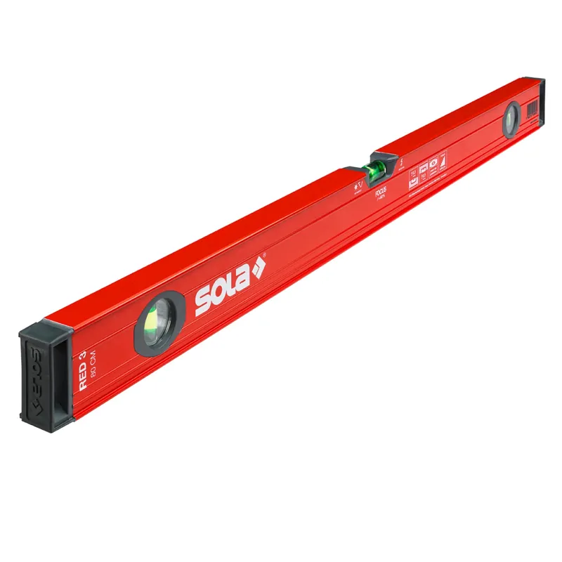 Sola Red 3 80 Niveau à bulle