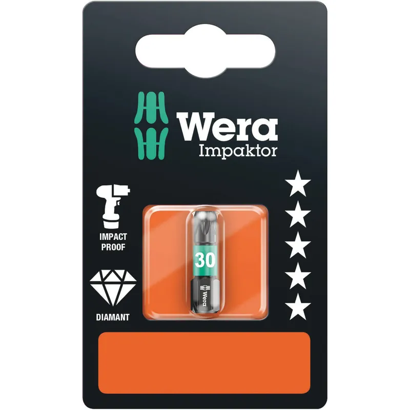 Wera 867/1 Embouts IMP DC SB Impaktor, TX 30 x 25 mm