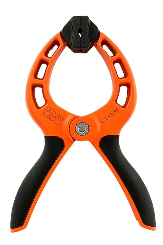 Bahco 420SC-50 - Pince de serrage à ressort avec un mors à surface amovible